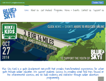 Tablet Screenshot of blueskyfund.org